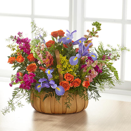Garden of Life Basket – MARGARITA'S FLOWERS LLC, Pembroke Pines FL
