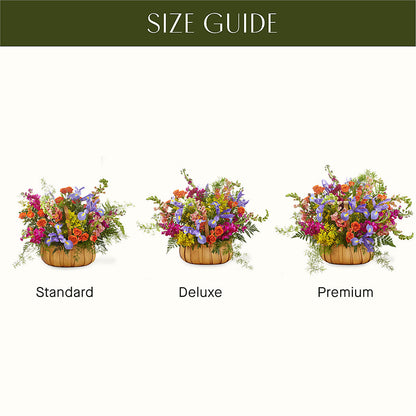 Garden of Life Basket – MARGARITA'S FLOWERS LLC, Pembroke Pines FL