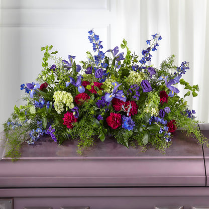 Always Treasured Casket Spray – MARGARITA'S FLOWERS LLC, Pembroke Pines FL