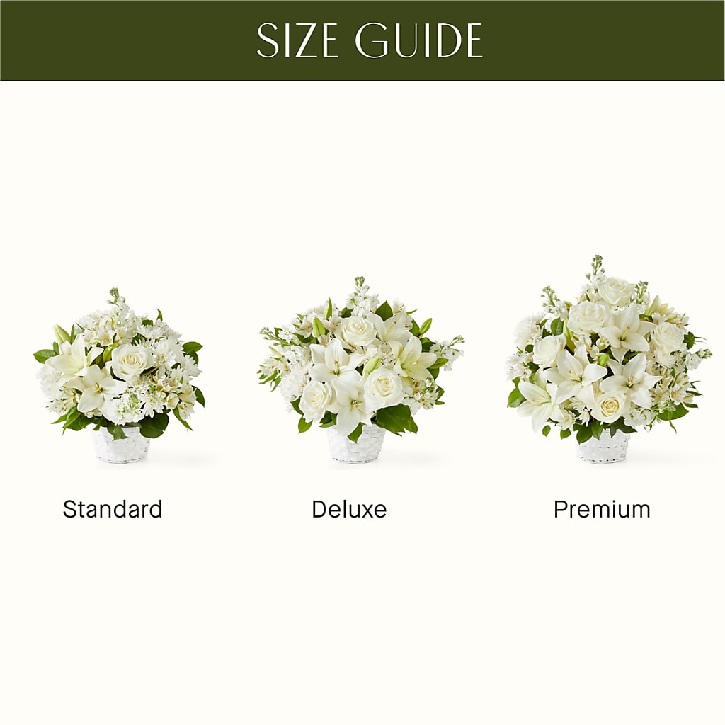 Peaceful Reflections Arrangement – MARGARITA'S FLOWERS LLC, Pembroke Pines FL