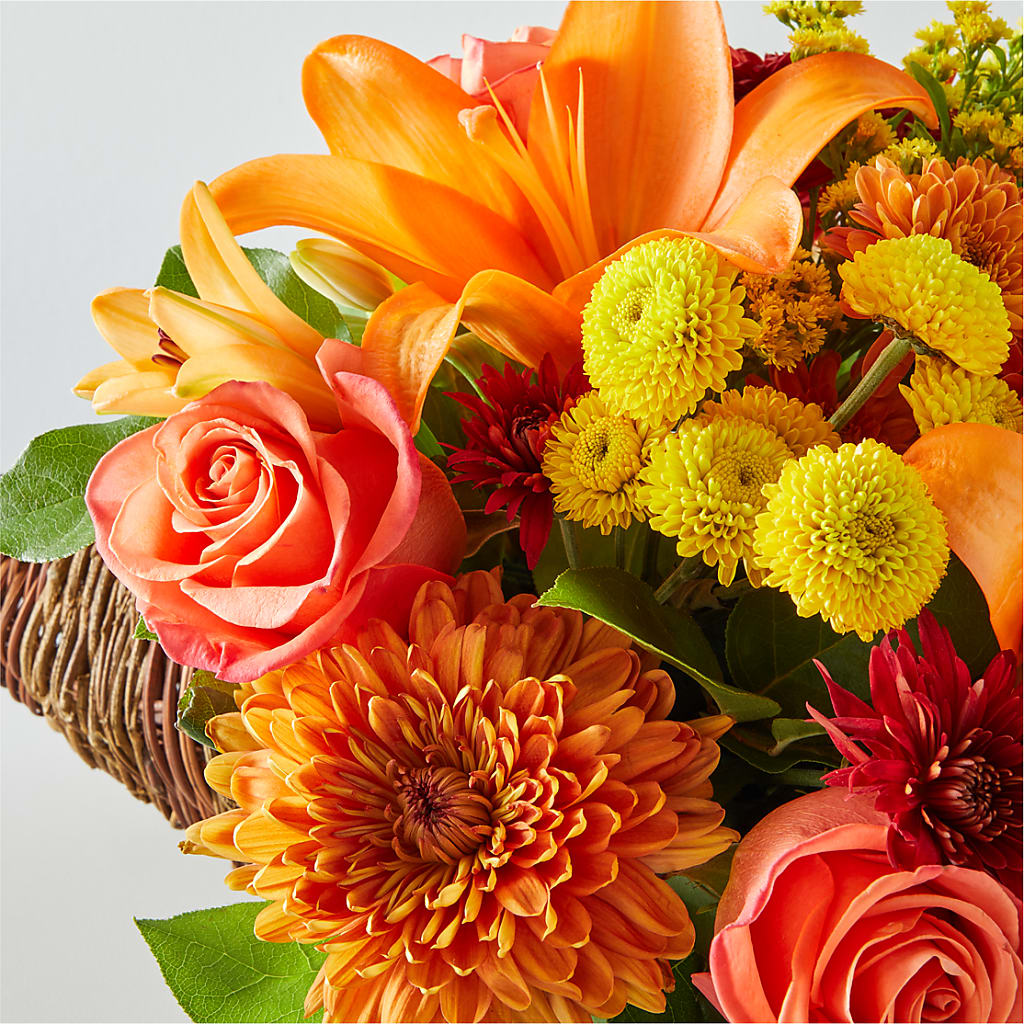 Bouquet of Blessings Cornucopia – MARGARITA'S FLOWERS LLC, Pembroke Pines FL