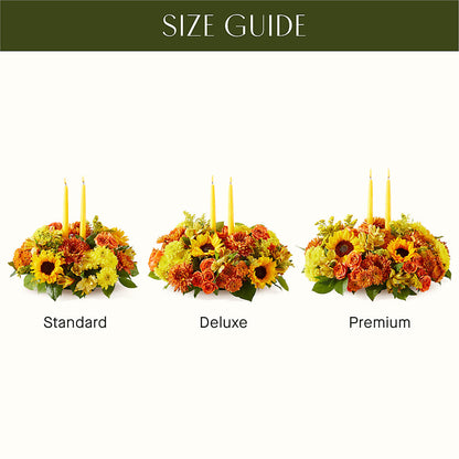Autumn Harmony Centerpiece – MARGARITA'S FLOWERS LLC, Pembroke Pines FL