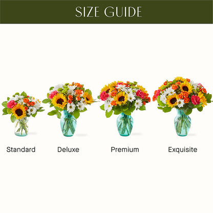 Sun-drenched Blooms Bouquet – MARGARITA'S FLOWERS LLC, Pembroke Pines FL