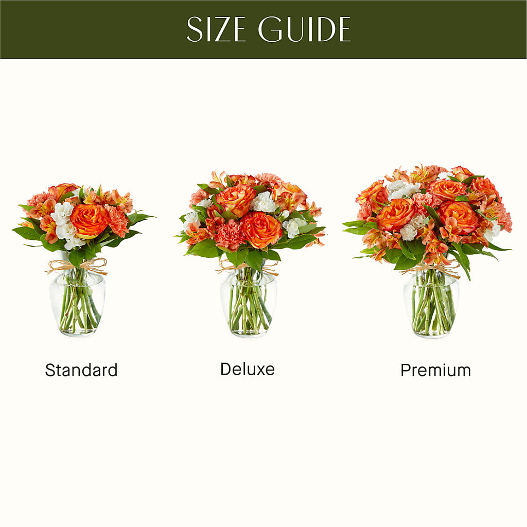 Apricot Glow Bouquet – MARGARITA'S FLOWERS LLC, Pembroke Pines FL