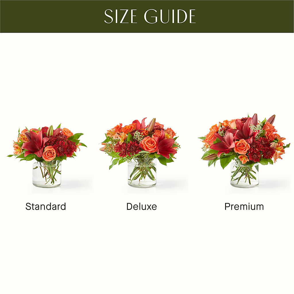 Crimson Leaves Bouquet – MARGARITA'S FLOWERS LLC, Pembroke Pines FL