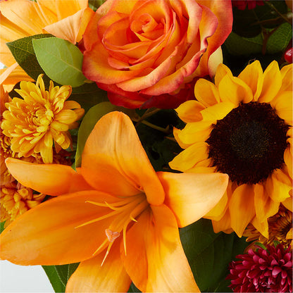 Grateful Centerpiece – MARGARITA'S FLOWERS LLC, Pembroke Pines FL