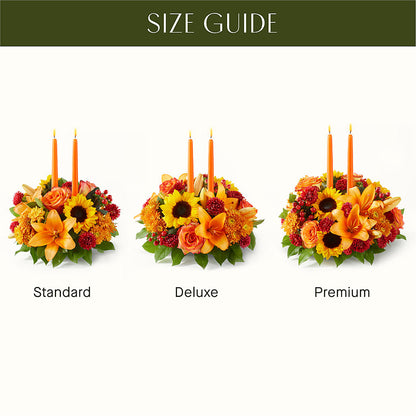 Grateful Centerpiece – MARGARITA'S FLOWERS LLC, Pembroke Pines FL