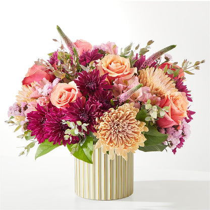 Berry Cobbler Bouquet with Ivory Vase – MARGARITA'S FLOWERS LLC, Pembroke Pines FL