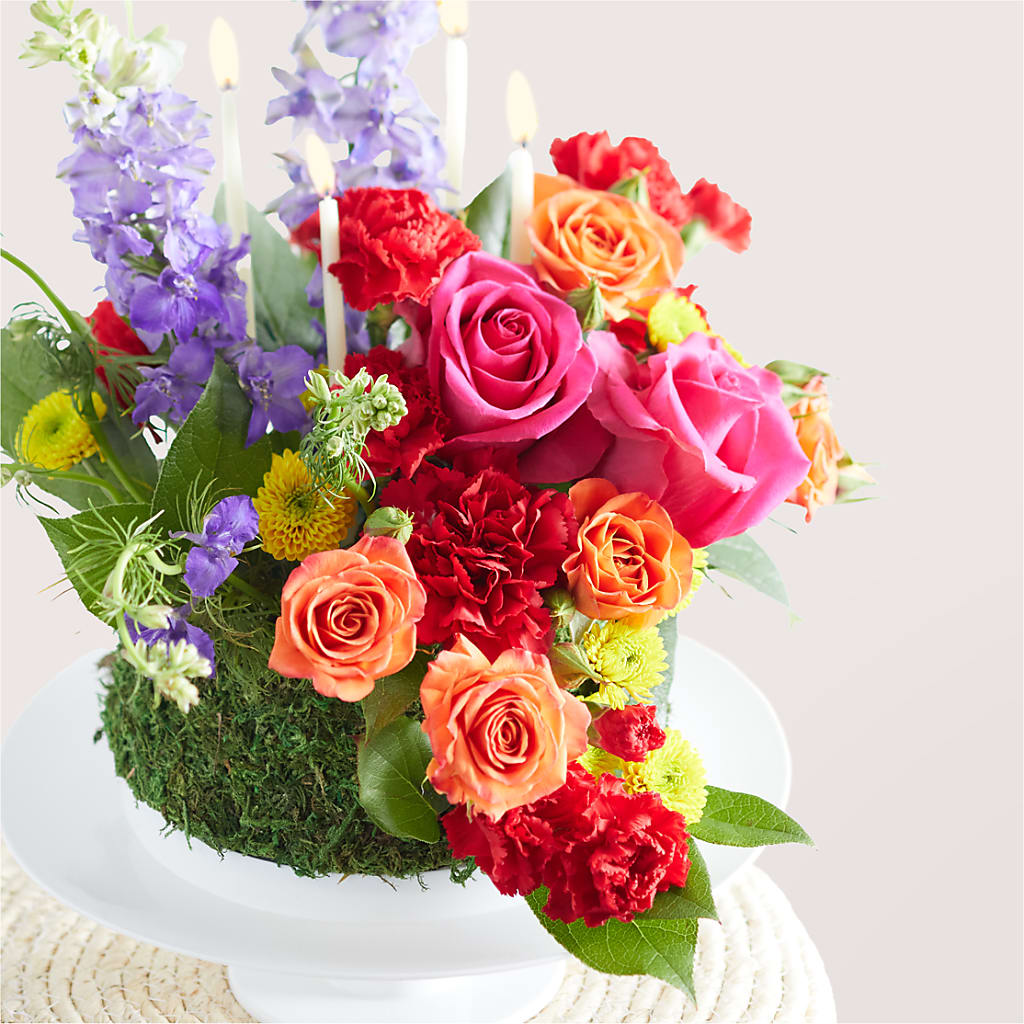 Best Year Yet Floral Cake – MARGARITA'S FLOWERS LLC, Pembroke Pines FL