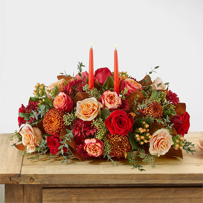 Gather Near Centerpiece – MARGARITA'S FLOWERS LLC, Pembroke Pines FL