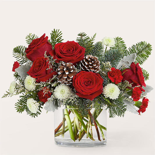 Yule Cheer Bouquet – MARGARITA'S FLOWERS LLC, Pembroke Pines FL