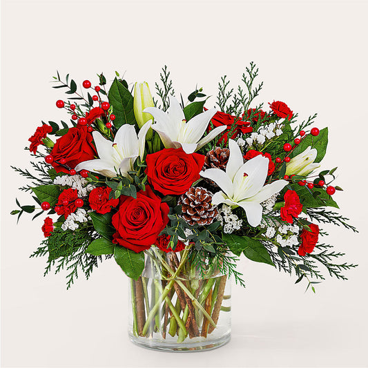 Best in Snow Bouquet – MARGARITA'S FLOWERS LLC, Pembroke Pines FL